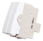 Linha Sleek Interruptor Duplo Paralelo 10a 250v