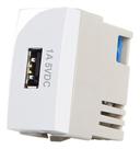 Linha Sleek Módulo Tomada Carregador Usb 1a