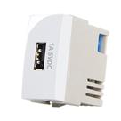 Linha Sleek Módulo Tomada Carregador Usb 1A