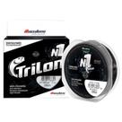 Linha Trilon Nylon Mzaferro 0,33Mm N1 300M Soft Black