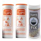 Linha Tupy 2 Corante + 1 Fixador Tupy Fix para Tingir Roupa Amarelo Lilas Vermelho Azul