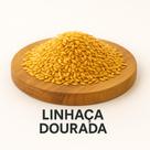 Linhaça Dourada Em Grãos - Qualidade Premium Linhaça Dourada Em Grãos - Qualidade Premium
