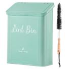 Lint Bin SUBEKYU Metal Magnético Montado na Parede Verde Claro