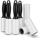 Lint Roller YicoGomo Extra Sticky 480 folhas e 4 alças Lint Roller YicoGomo Extra Sticky 480 folhas e 4 alças