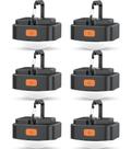 Linterna de Camping Recargable FLY2SKY 6 Piezas 510 Lúmenes Negra