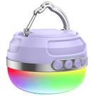 Linterna de Camping Recargable ZMNT LED 1400LM 10400mAh Violeta