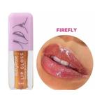Lip Gloss- Ruby Rose com Glitter- Cor:FIREFLY Lip Gloss- Ruby Rose com Glitter- Cor:FIREFLY