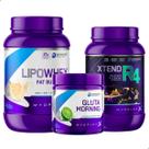 Lipo Whey Baunilha + Gluta Morning + Xtend R4 Myoplex Lipo Whey Baunilha + Gluta Morning + Xtend R4 Myoplex