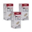 LipoDreneHD - Sem Cafeína- Kit 3 Potes