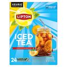 Lipton Iced Tea K-Cups, preto sem açúcar, 24 cápsulas Lipton Iced Tea K-Cups, preto sem açúcar, 24 cápsulas