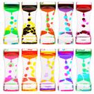 Liquid Motion Bubbler Timer CAILINK, pacote com 10 brinquedos para alívio de estresse