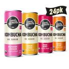 Liquid Remedy Kombucha Orgânico Sem Açúcar 250 ml - Pacote com 24