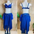 Liquidação Dança do Ventre Traje Bordado Completo - GG-46 - Pronta Entrega - TPCL-595 Liquidação Dança do Ventre Traje Bordado Completo - GG-46 - Pronta Entrega - TPCL-595