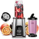 Liquidificador de batidos VEWIOR 900W com 2 copos sem BPA de 650 ml Liquidificador de batidos VEWIOR 900W com 2 copos sem BPA de 650 ml