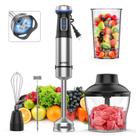 Liquidificador de imersão Ganiza 5 em 1 1000 W com copo de 800 mL e 600 mL