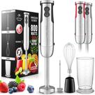 Liquidificador de Imersão Zulay 3 em 1 - 800W, 12 Velocidades e Acessórios