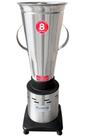 Liquidificador Industrial Alta Rotação 1400w 8 Litros em Inox Sucos Frutas Vitaminas Whey Caldos