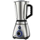 Liquidificador Molimix MLI-800 800 Watts 5 Velocidades + Pulsar 220V ~ 50/60 HZ - Prata/Preto Liquidificador Molimix MLI-800 800 Watts 5 Velocidades + Pulsar 220V ~ 50/60 HZ - Prata/Preto