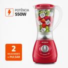 Liquidificador Mondial Easy Power L-550-R Vermelho - 127V Liquidificador Mondial Easy Power L-550-R Vermelho - 127V