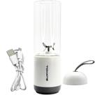 Liquidificador Portátil Tomate MAZ007 300ml USB Recarregável 6 Lâminas Vidro Tritura Gelo Smoothie