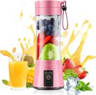 Liquidificador portátil YFIXQNSU Copo de viagem sem fio de 380 ml sem BPA Liquidificador portátil YFIXQNSU Copo de viagem sem fio de 380 ml sem BPA