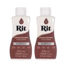 Líquido multiuso Dye Rit Cocoa Brown, 240 ml, pacote com 2 Líquido multiuso Dye Rit Cocoa Brown, 240 ml, pacote com 2