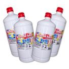 Líquido para bolha de sabão kit com 4 litros