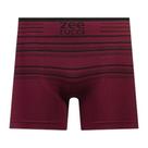 Lista de Desejos Cueca Boxer Listrada Sem Costura Vermelho