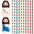 Little Jesus Figures ajabavbd 120 unidades para rechear ovos de Páscoa