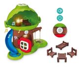 Little Land Casinha Na Árvore Usual Brinquedos Infantil Casinha De Boneca Com Acessórios Mini Little Land Casinha Na Árvore Usual Brinquedos Infantil Casinha De Boneca Com Acessórios Mini