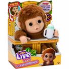 Little Live Pets Pelúcia My Baby Macaquinho Mango com Sons F0173-0 - Fun