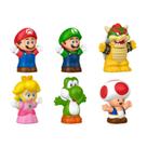 Little People Mario Bros 6 Bonecos - Mattel