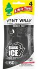Little Trees Aromatizantes Vent Wrap Black Ice Originais Little Trees Aromatizantes Vent Wrap Black Ice Originais