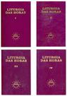 Liturgia Das Horas 4 Volumes Encadernado Capa Couro