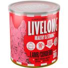 Livelong Lata Para Cães Sabor Cordeiro 300g