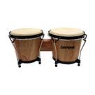 Liverpool Bongô De Percussão Em Madeira 6x7 Polegadas Profissional Liverpool Bongô De Percussão Em Madeira 6x7 Polegadas Profissional