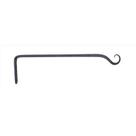 Living Accents Plant Hook, ferro forjado preto, 38 cm Living Accents Plant Hook, ferro forjado preto, 38 cm