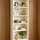 Livreiro 5 Prateleiras Estante Organizador Moderno Loja Casa Escritório Expositores Liz Livreiro 5 Prateleiras Estante Organizador Moderno Loja Casa Escritório Expositores Liz