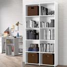 Livreiro Multiuso 8 Prateleiras Branco Holanda Bela Casa Livreiro Multiuso 8 Prateleiras Branco Holanda Bela Casa