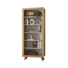 Livreiro Retro Lobato 184 x 78 - Freijo - Branco Fosco - ÉdeCasaMóveis Livreiro Retro Lobato 184 x 78 - Freijo - Branco Fosco - ÉdeCasaMóveis