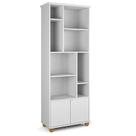 Livreiro Taurus Sala Escritório com 2 Portas e Nichos