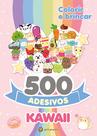 Livro - 500 Adesivos: Kawaii