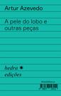 Livro - A pele do lobo e outras peças