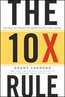 Livro A regra 10X: a única diferença entre sucesso e fracasso