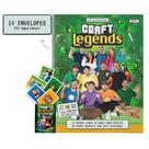 Livro - Álbum Oficial Craft Legends + 10 envelopes de figurinhas