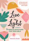 Livro Althea Press Live in Light: devoções de 5 minutos para meninas adolescentes