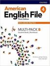 Livro - American English File 4B Sb/Wb Multi-Pack With Online Practice - 3Rd Ed