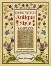 Livro: amostras de estilo antigo de David & Charles Cross Stitch