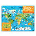 Livro - Animais do mundo: Livro com quebra-cabeça