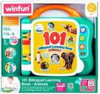 Livro Aprendendo Com 101 Animais Bilingue winfun 240401